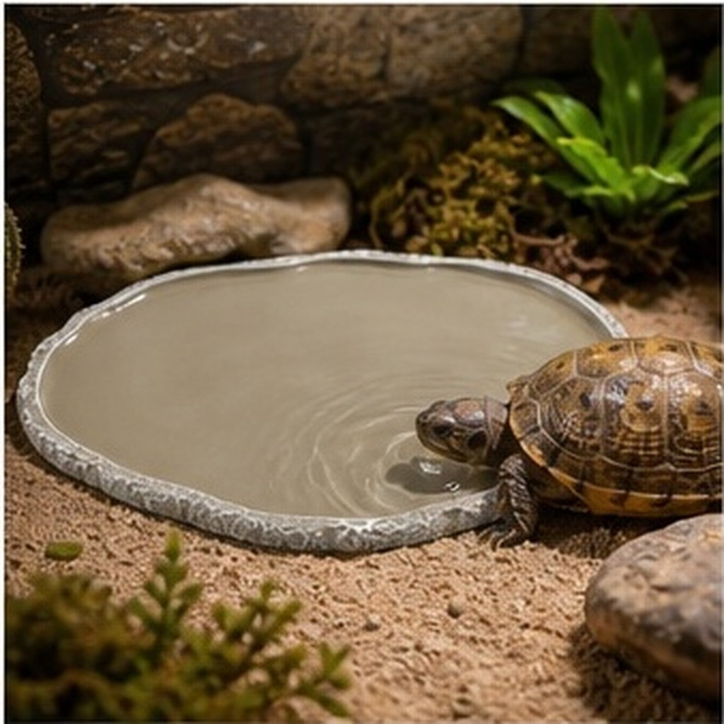 Piring Makan Hewan Peliharaan  - Water Dish Reptile ulasan dan harga