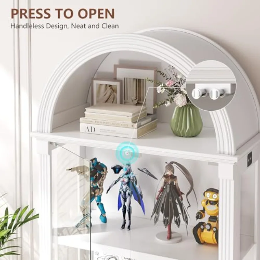 Lemari pajangan dengan pintu k - Glass Door Hinge ulasan dan harga