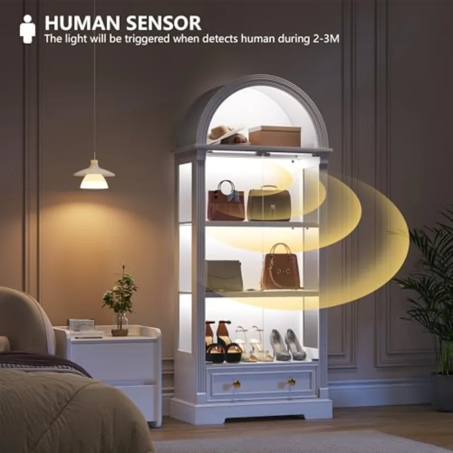 Lemari pajangan dengan pintu k - Glass Door Hinge ulasan dan harga