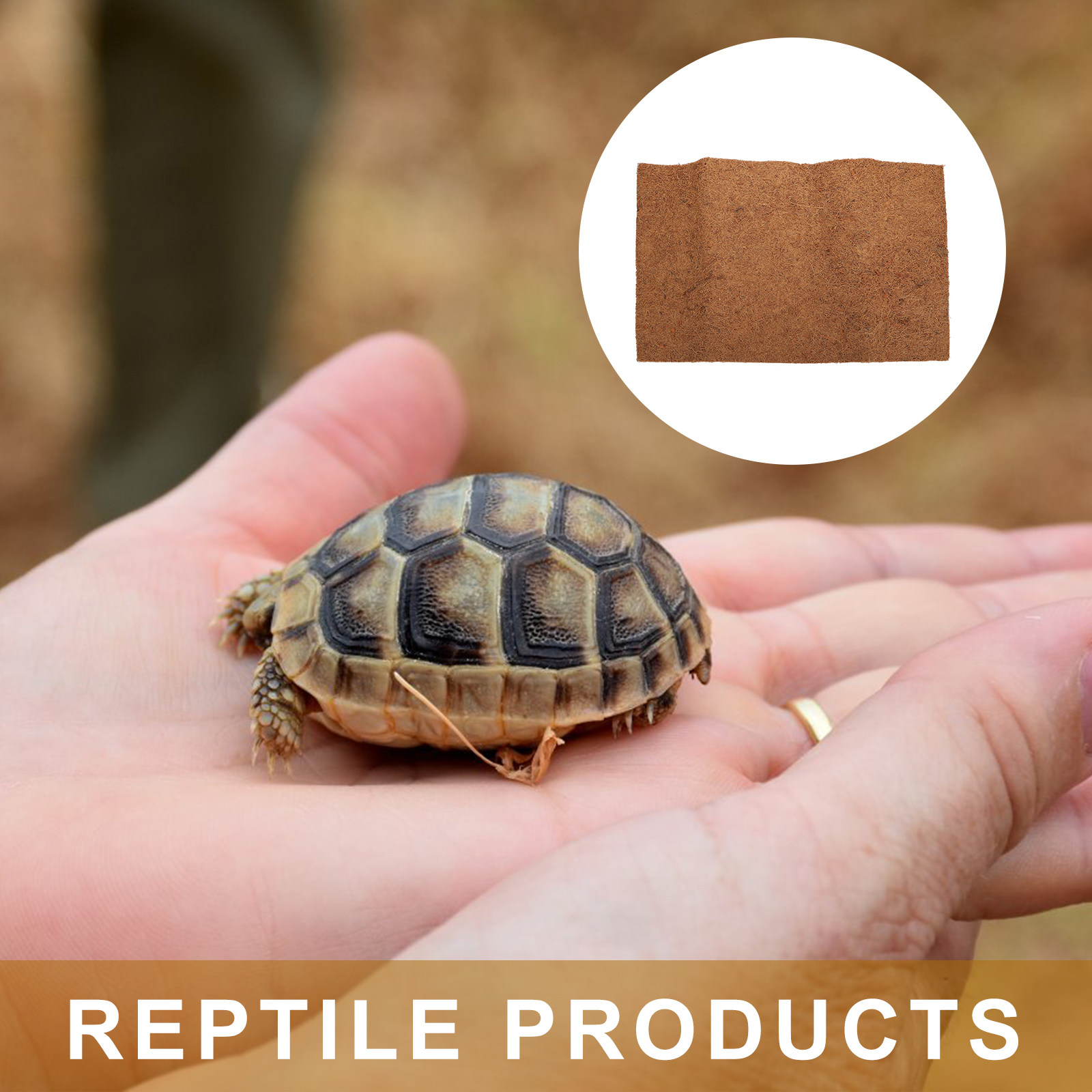 Alas Tempat Tidur Reptil dari  - Substrate Coconut Fiber ulasan dan harga