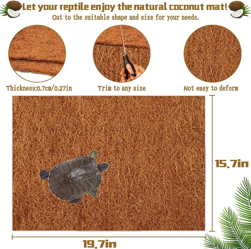 Karpet Reptil Serat Kelapa Ala - Substrate Coconut Fiber ulasan dan harga